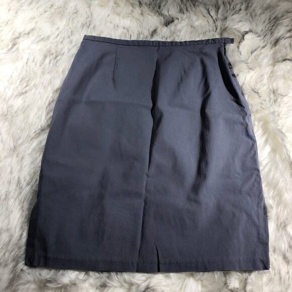 Express Womens Gray Essential Capsule Wardrobe Career Skirt Work Office Size 1/2 - Picture 3 of 7